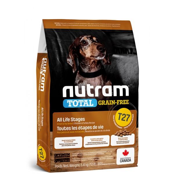 T27 NUTRAM TOTAL GRAIN FREE TURKEY CHICKEN DUCK DOG 5,4kg