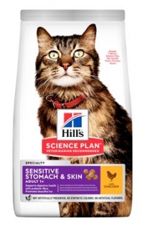 Hill's Fel. SP Adult Sensit Stomach&Skin Chicken 7kg