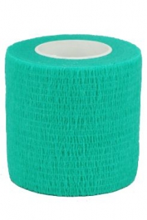 Obinadlo elast. CVET samoad.5cmx4,5m zelené 1ks