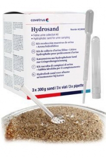 Odběr.sada k odb. moči u koček Hydrosand CVET3x300g