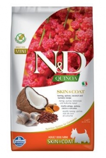 N&D Quinoa DOG Skin&Coat Herring Mini 2,5kg