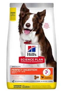Hill's Can. SP Perfect Digestion Medium Chick Rice14kg