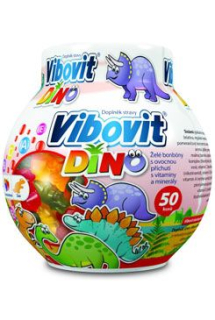 Vibovit DINO želé bonbony 50ks new