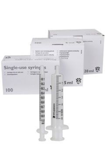 Stříkačka inj CVET VL 10ml 2-dílná Luer excentr. 100ks