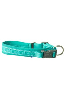 Obojek Hurtta Casual ECO paví zeleň 45-55cm