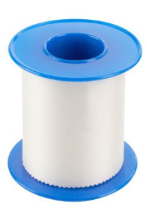 Náplast Kruuse silk v cívce 5cm/5m 1ks