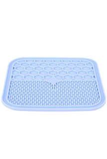 Lízací podložka pro psy SILICONE modrá L Zolux