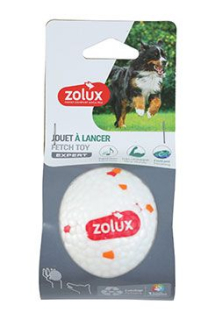Hračka pes ETPU míček pískací Zolux