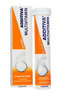 Multivitamin Additiva pomeranč tbl eff 20