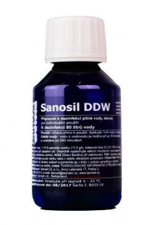 Sanosil DDW dezinfekce pit.vody 80ml/80l vody