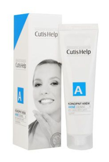 CutisHelp konopný krém denní při akné 30ml
