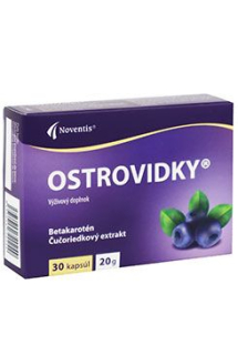 Ostrovidky pro unavené oči 30cps Noventis