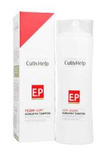CutisHelp konopný šampon lupy/ekzém 200ml