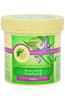 Kostivalový gel masážní TOPVET  250ml