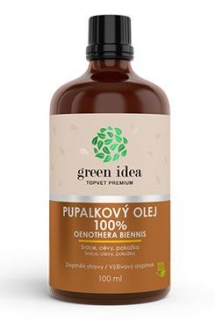 Olej pupalkový 100% TOPVET  100ml