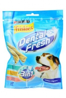 Friskies pochoutka pes DentalFresh 3 v 1 "S" 110g