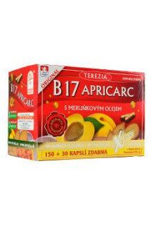 Vitamin B17 APRICARC s meruňkov. olejem 150cps Terezia