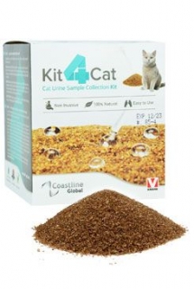Odběr.sada k odběru moči u koček Kit4Cat 3x300 g