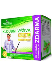 Priessnitz Kloubní výživa Forte+kolagen 180tbl+90