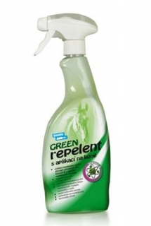 Repelent s aplikací na koně GREEN 750ml