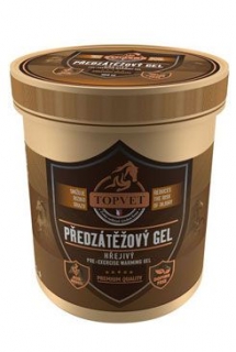 Předzátěžový gel hřejivý pro koně 500ml