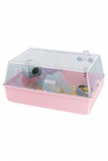 Klec DUNA MINI HAMSTER křeček 55x39x27cm mix barev  FP
