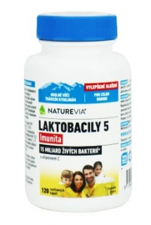 NATUREVIA Laktobacily 5 Imunita 120cps