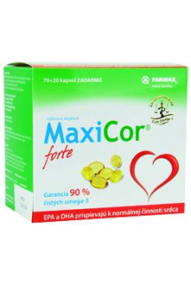 MaxiCor forte Omega-3 Premium 90tob