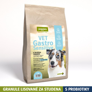 Yoggies VET Gastro Sensitive s krůtím masem 5kg