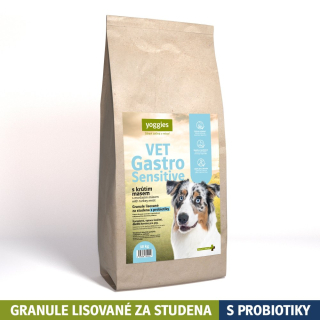 Yoggies VET Gastro Sensitive s krůtím masem 10kg