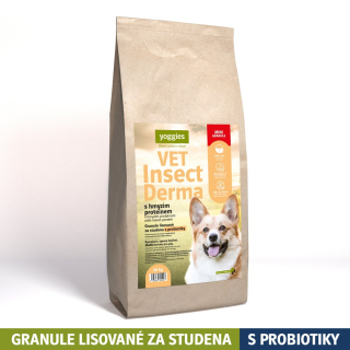 Yoggies MINI VET Insect Derma s hmyzím proteinem 10kg
