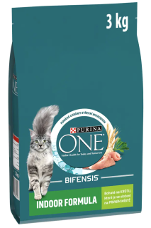 Purina ONE Indoor s krůtou 3 kg