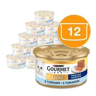 GOURMET Gold paštika s tuňákem 12 x 85g
