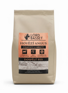 Lord Basset MONOPROTEIN bez obilovin HOVĚZÍ 2kg