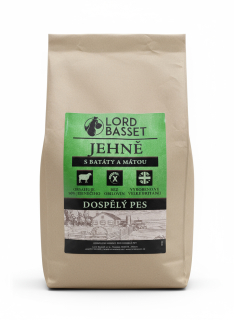Lord Basset MONOPROTEIN bez obilovin JEHNĚ 2kg