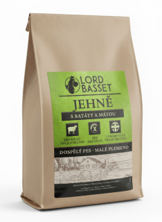 Lord Basset MONOPROTEIN bez obilovin pro malá plemena JEHNĚ 6kg
