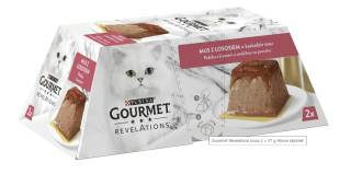 Gourmet Revelations Mousse paštika s lososem 2 x 57g