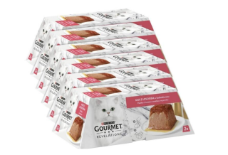 Gourmet Revelations Mousse paštika s lososem 12 x (2 x 57g)