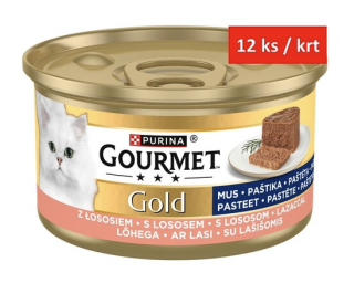 GOURMET Gold paštika s lososem 85g