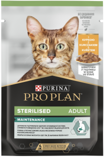 Purina Pro Plan CAT STERILISED Kuře kapsička 85g