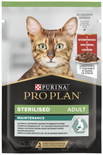Purina Pro Plan Cat Sterilised hovězí 85 g