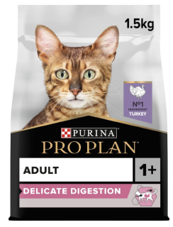Pro Plan Adult Delicate Digestion krůta 1,5 kg