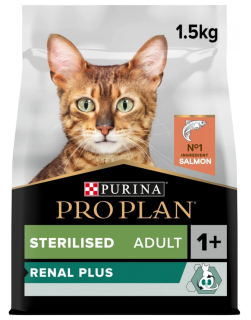 Pro Plan Cat Adult Sterilised Renal Plus losos 1,5kg