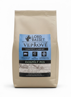 Lord Basset MONOPROTEIN bez obilovin VEPŘOVÉ 2kg
