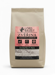 Lord Basset bez obilovin ZVĚŘINA S LOSOSEM 2kg