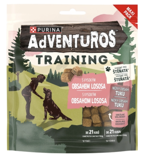 Adventuros Purina tréninkové pochoutky s příchutí lososa 250 g