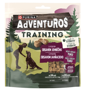 Adventuros Purina tréninkové pochoutky s příchutí jehněte 115 g