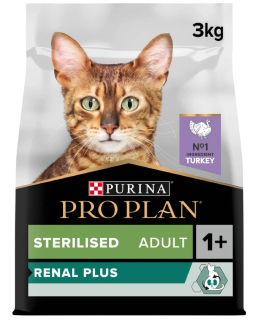 Pro Plan Adult Sterilised Renal Plus krůta 3 kg