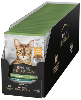 Pro Plan Cat Sterilised s kuřetem 26 × 85 g