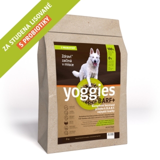 Yoggies BARF+ příloha k syrovému masu, lisovaná za studena s probiotiky 2kg